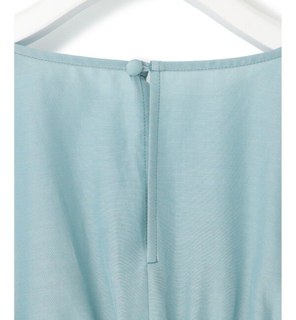 23区「【洗える】シアーコットンシルク シャーリング デザイン ブラウス」|シャツ・ブラウス|