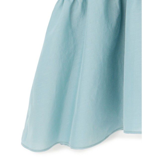 23区「【洗える】シアーコットンシルク シャーリング デザイン ブラウス」|シャツ・ブラウス|