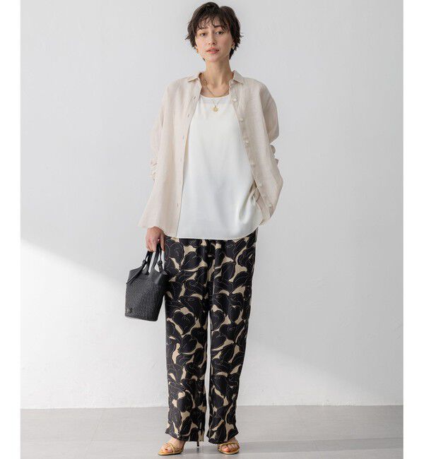 23区「LIBECO ベーシック シャツ」|シャツ・ブラウス|