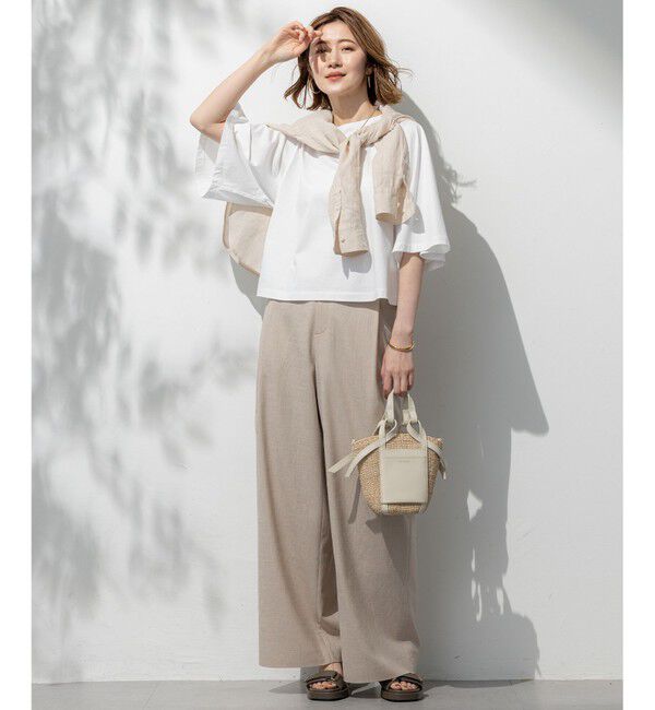 23区「LIBECO ベーシック シャツ」|シャツ・ブラウス|