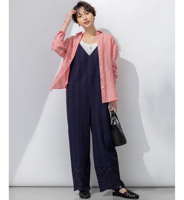 23区「LIBECO ベーシック シャツ」|シャツ・ブラウス|