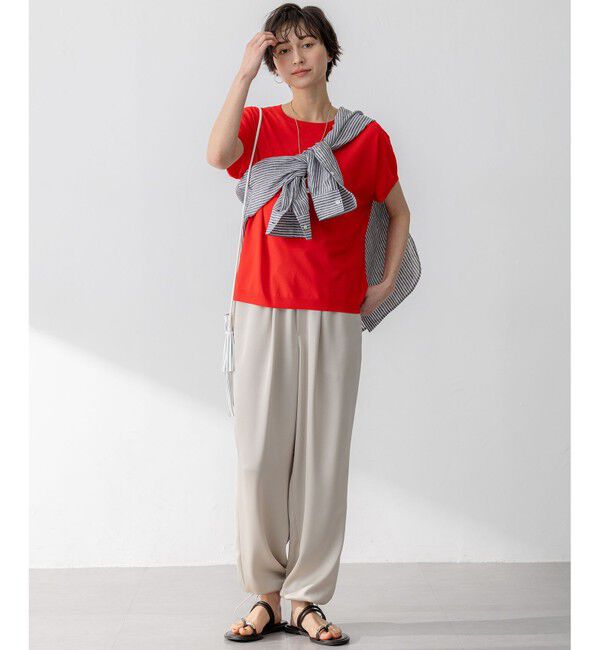 23区「LIBECO ベーシック シャツ」|シャツ・ブラウス|