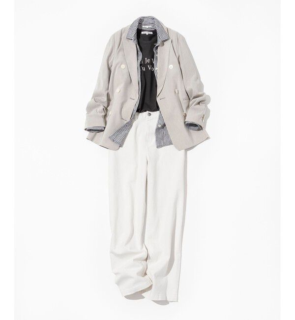 23区「LIBECO ベーシック シャツ」|シャツ・ブラウス|