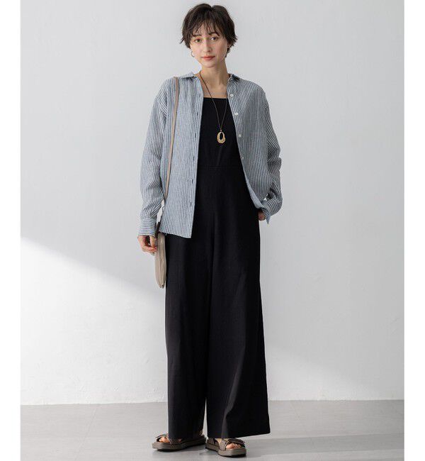 23区「LIBECO ベーシック シャツ」|シャツ・ブラウス|