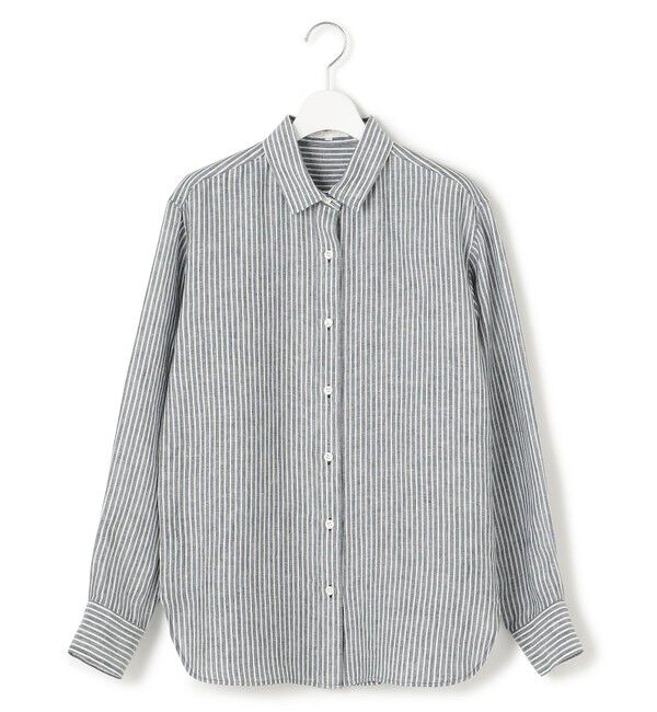 23区「LIBECO ベーシック シャツ」|シャツ・ブラウス|