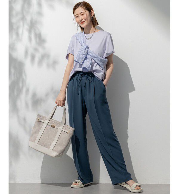 23区「LIBECO ベーシック シャツ」|シャツ・ブラウス|