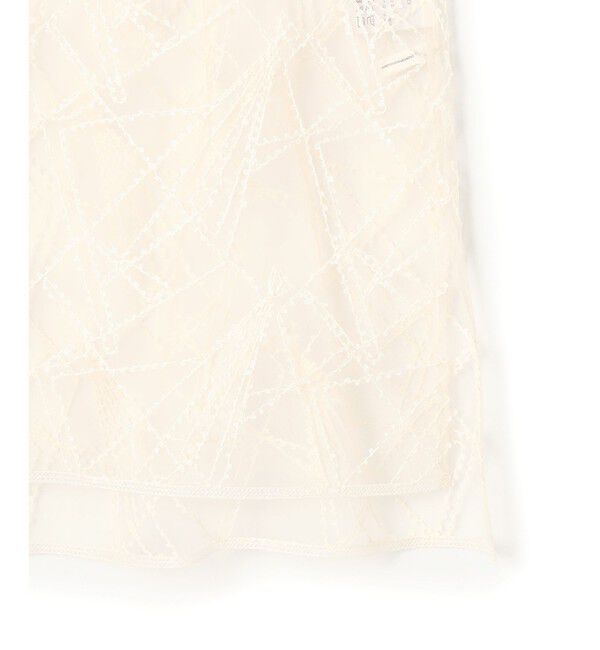 23区「刺繍レース キャミソール」|キャミソール|