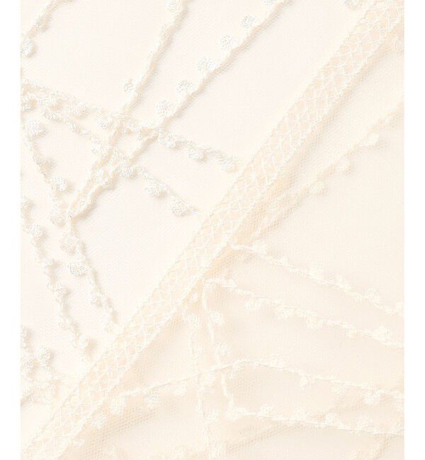 23区「刺繍レース キャミソール」|キャミソール|