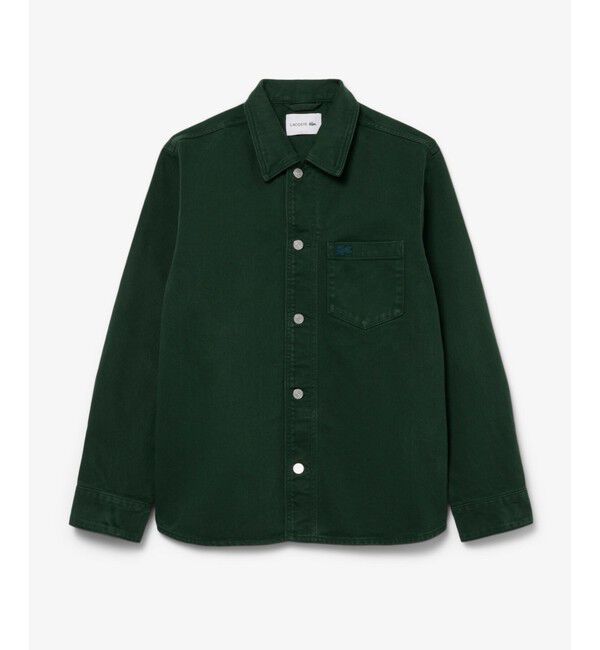 LACOSTE「カラーデニムオーバーシャツ」|シャツ・ブラウス|