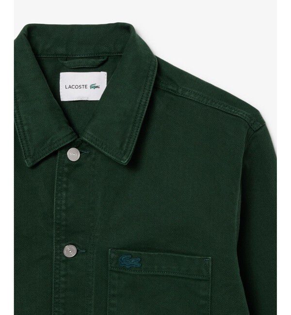 LACOSTE「カラーデニムオーバーシャツ」|シャツ・ブラウス|