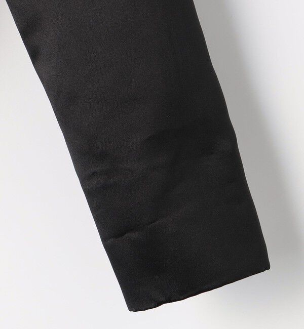 NOLLEY'S「《セットアップ対応》ウォッシャブルサテン衿付きジャケット」|ブルゾン・スタジャン|