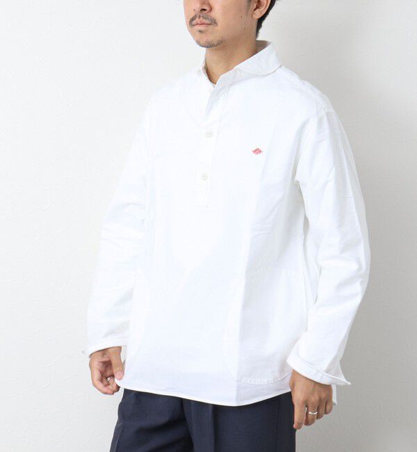 NOLLEY'S goodman「【DANTON/ダントン】ROUND COLLAR P.O SHIRT LS 25SS」|シャツ・ブラウス|