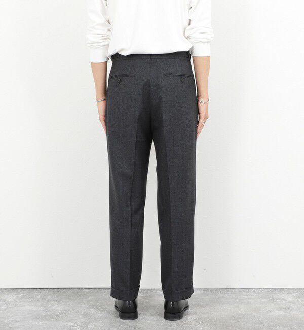 NOLLEY'S goodman「ウォッシャブルウールワイドスラックス 26SS」|スラックス|