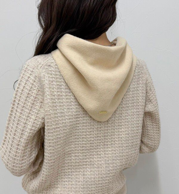 fredy emue「ニットバブーシュカ」|バンダナ・スカーフ|