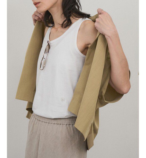 SALON adam et rope'「【WEB限定】ハーフスリーブリラクシーオーバーシャツ/ジャケット［冷房対策・日除け］」|シャツ・ブラウス|