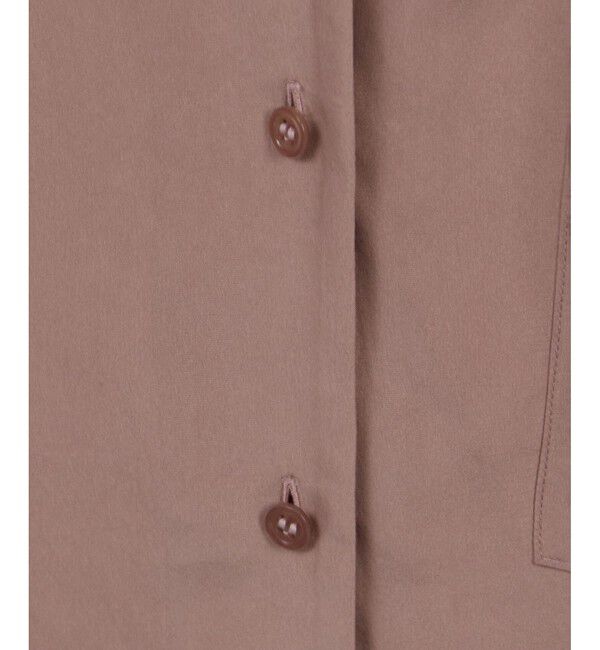 SALON adam et rope'「[25AW]GENTLE SILK オープンカラーシャツ / セットアップ対応・洗える」|シャツ・ブラウス|