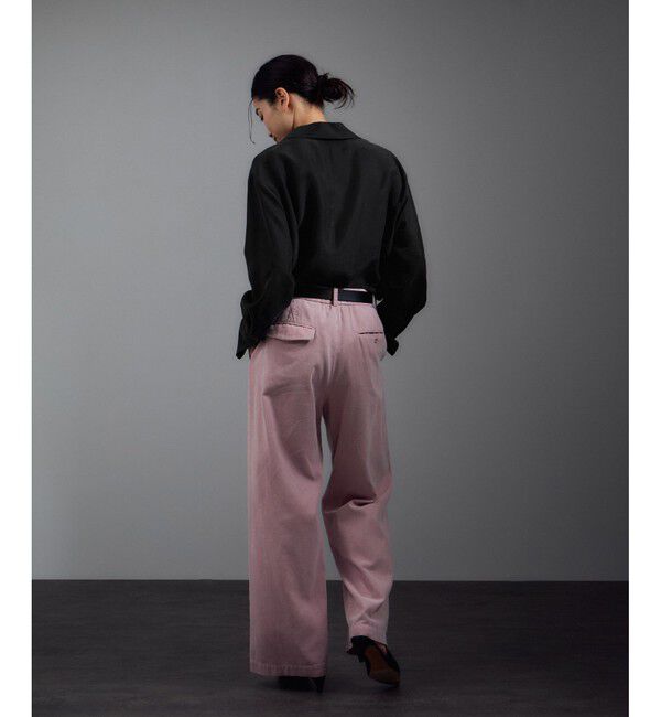 SALON adam et rope'「[25AW]GENTLE SILK オープンカラーシャツ / セットアップ対応・洗える」|シャツ・ブラウス|