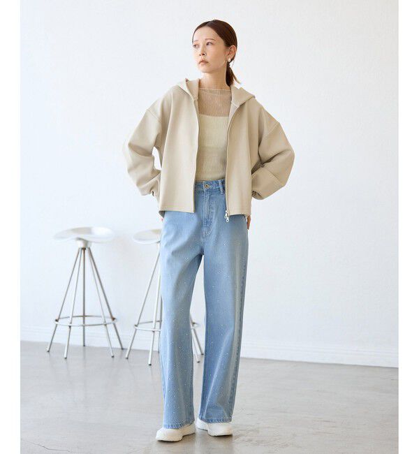 Rope&rsquo;Picnic「キラキラビジューデニム」|デニム|