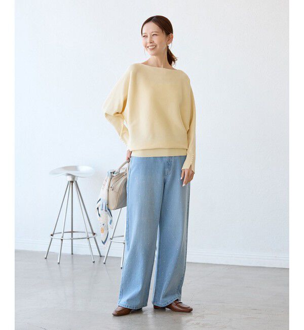 Rope&rsquo;Picnic「キラキラビジューデニム」|デニム|