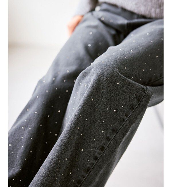 Rope&rsquo;Picnic「キラキラビジューデニム」|デニム|