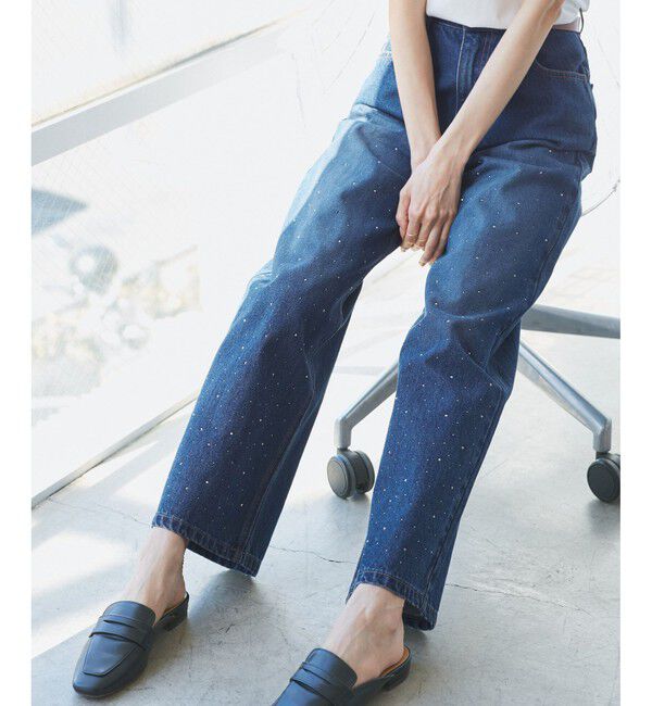 Rope&rsquo;Picnic「キラキラビジューデニム」|デニム|