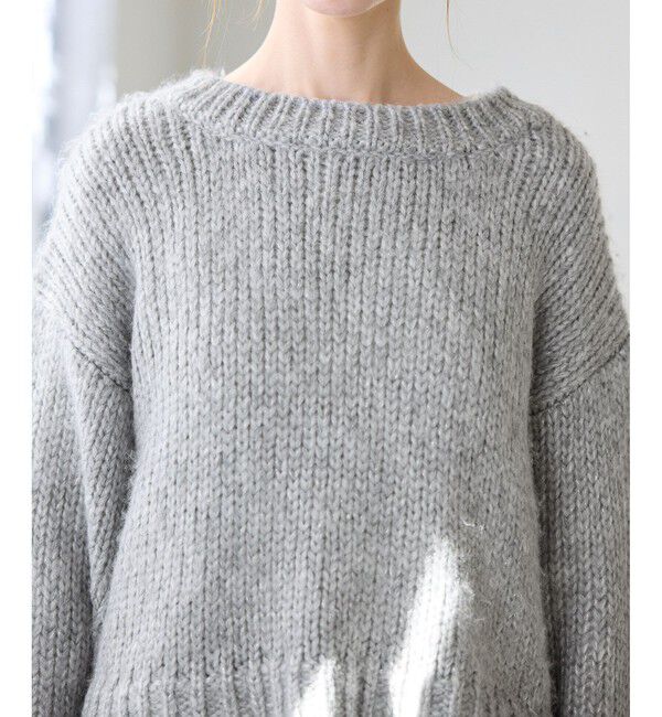 Rope&rsquo;Picnic「ラメリリーショートニットプルオーバー」|ニット・セーター|