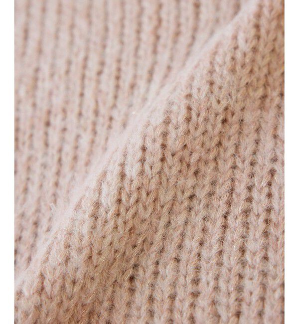 Rope&rsquo;Picnic「ラメリリーショートニットプルオーバー」|ニット・セーター|