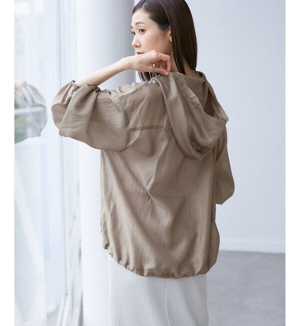 Rope&rsquo;Picnic「【emur/エミュール】エアリーローンアノラックパーカー」|ブルゾン・スタジャン|