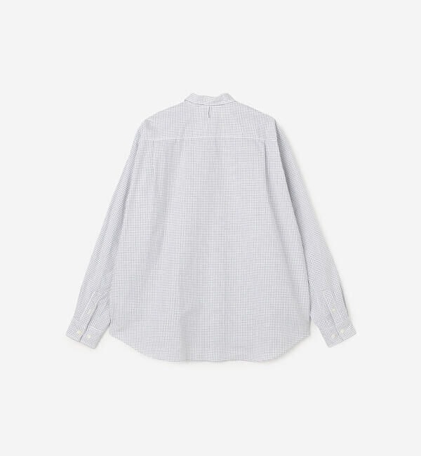 DANTON「DANTON | コットンタイプライター 長袖ワークシャツ MEN」|シャツ・ブラウス|