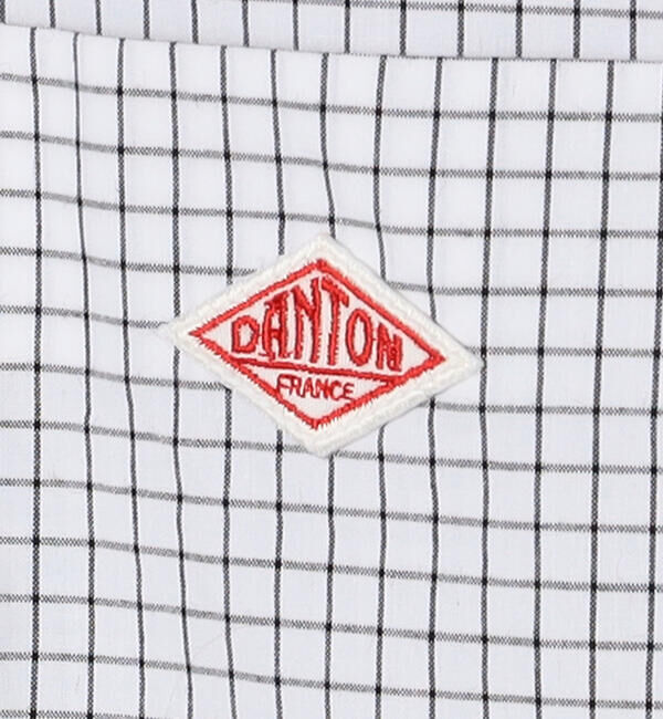 DANTON「DANTON | コットンタイプライター 長袖ワークシャツ MEN」|シャツ・ブラウス|