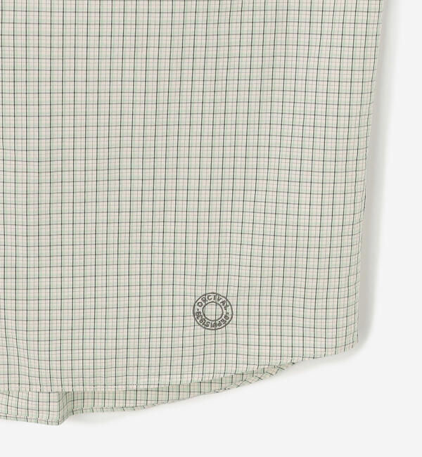 ORCIVAL「ORCIVAL | コットンワッシャー バンドカラーシャツ MEN」|シャツ・ブラウス|