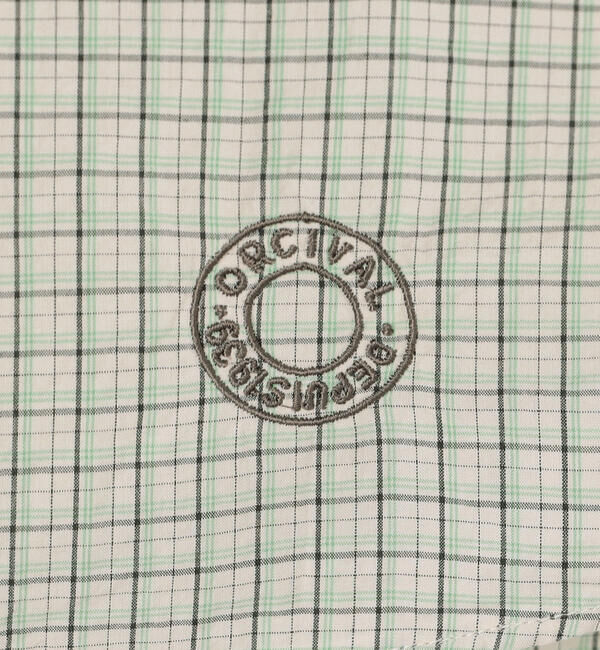 ORCIVAL「ORCIVAL | コットンワッシャー バンドカラーシャツ MEN」|シャツ・ブラウス|