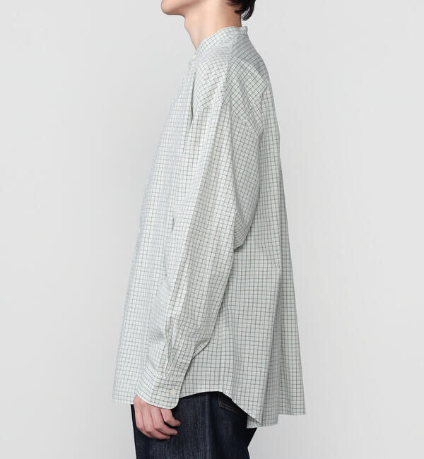 ORCIVAL「ORCIVAL | コットンワッシャー バンドカラーシャツ MEN」|シャツ・ブラウス|