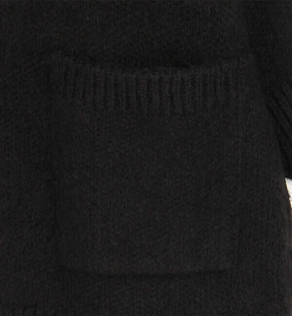  「eunoia | ロング ニットカーディガン WOMEN」|テーラードジャケット|