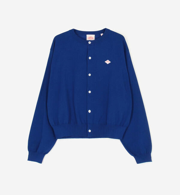 DANTON「DANTON | ジャージーニット クルーネック長袖カーディガン WOMEN」|ニット・セーター|