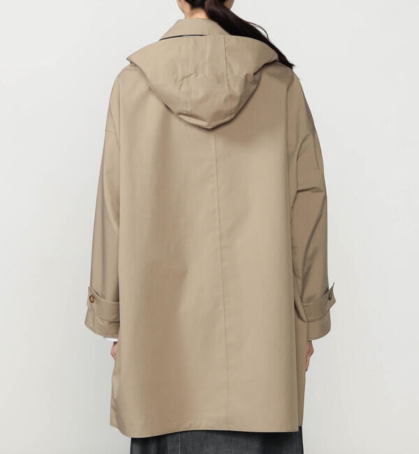 DANTON「DANTON | 3レイヤークロス ショートバルマカーンコート WOMEN」|ダッフルコート|