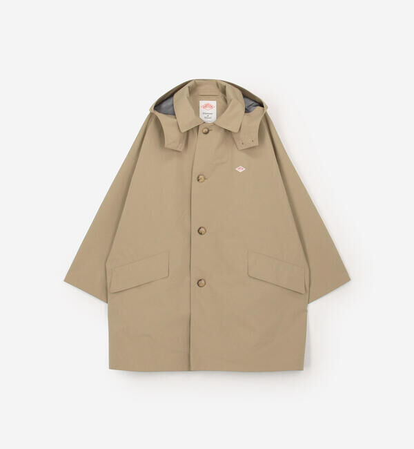 DANTON「DANTON | 3レイヤークロス ショートバルマカーンコート WOMEN」|ダッフルコート|