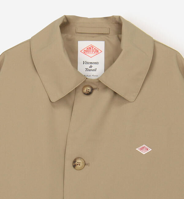 DANTON「DANTON | 3レイヤークロス ショートバルマカーンコート WOMEN」|ダッフルコート|