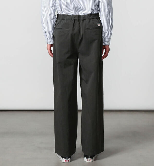 DANTON「DANTON | コットンナイロンツイル 2タックワイドイージーパンツ MEN」|チノ|