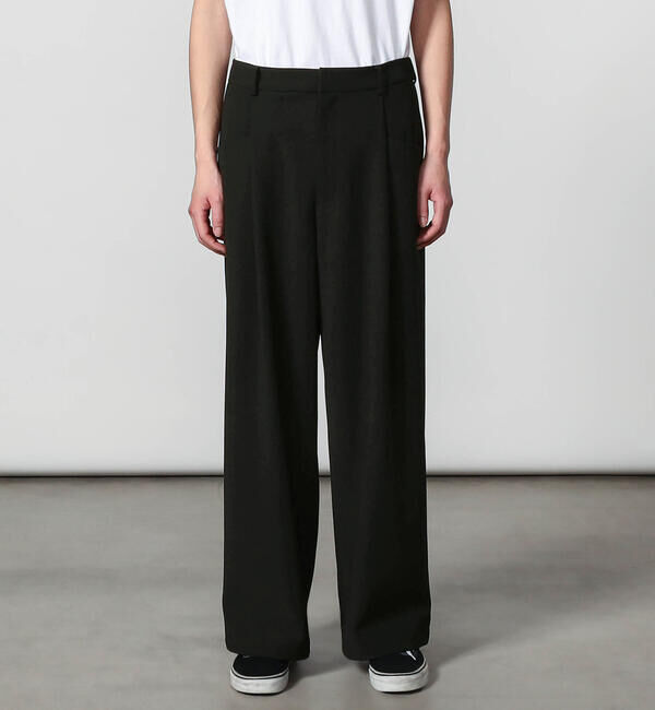 GYMPHLEX「Gymphlex | タック ワイドイージーパンツ MEN」|チノ|