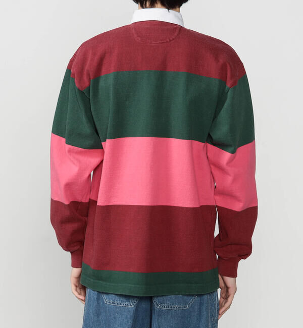  「BARBARIAN | 〈別注〉コットン フェードラグビーシャツ MEN」|Tシャツ・カットソー|