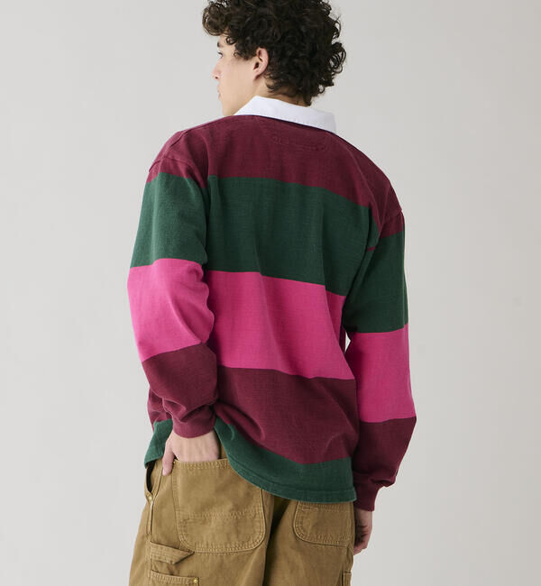  「BARBARIAN | 〈別注〉コットン フェードラグビーシャツ MEN」|Tシャツ・カットソー|