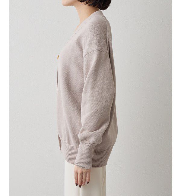  「ボタンカーディガン」|ニット・セーター|