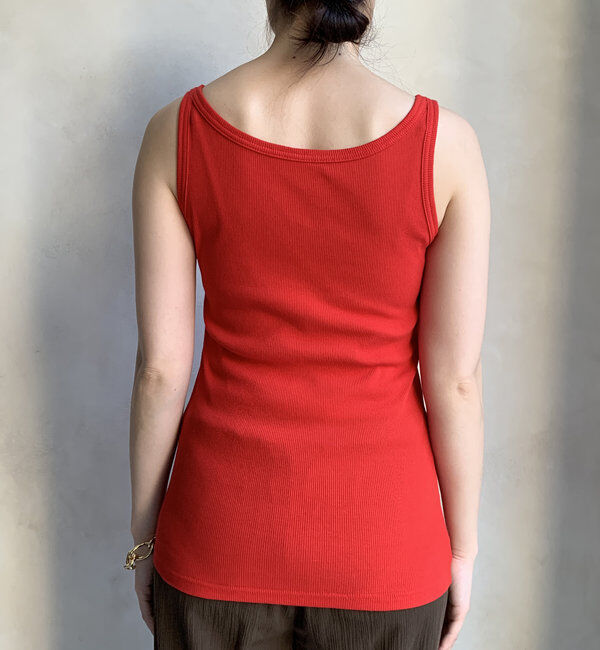  「【新色追加】リブタンク」|Tシャツ・カットソー|