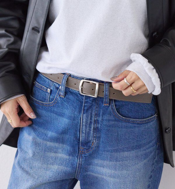  「【A・MONN(アモン)】SHIHOコラボレザーベルト」|ベルト|