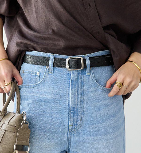  「【A・MONN(アモン)】SHIHOコラボレザーベルト」|ベルト|