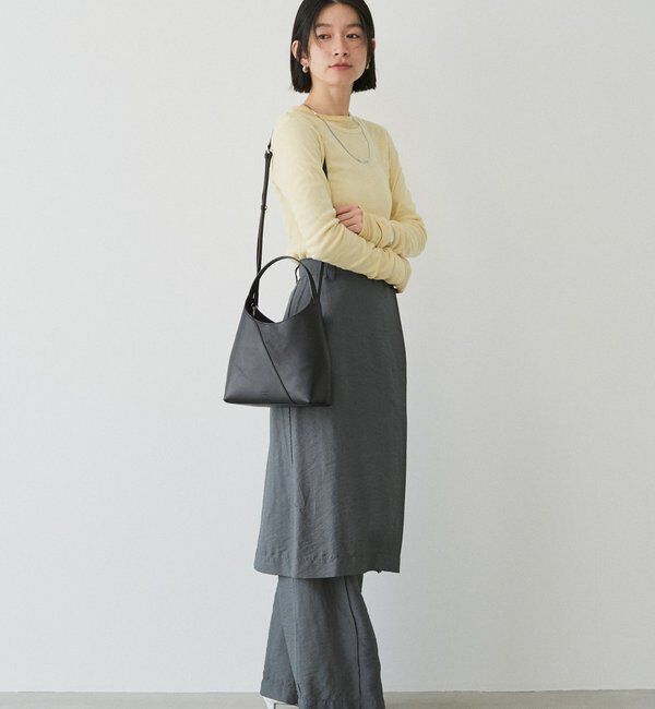  「スムースレザー2WAYミニトートバッグ」|トートバッグ|