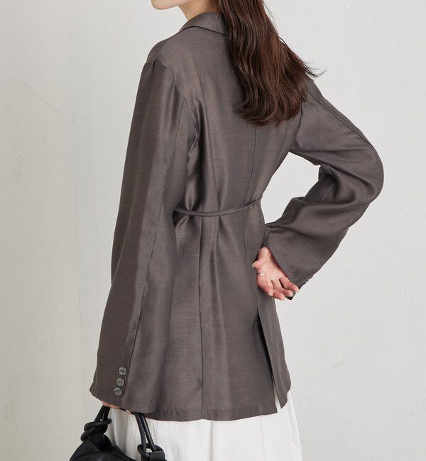  「ベルト付きシアージャケット」|その他|