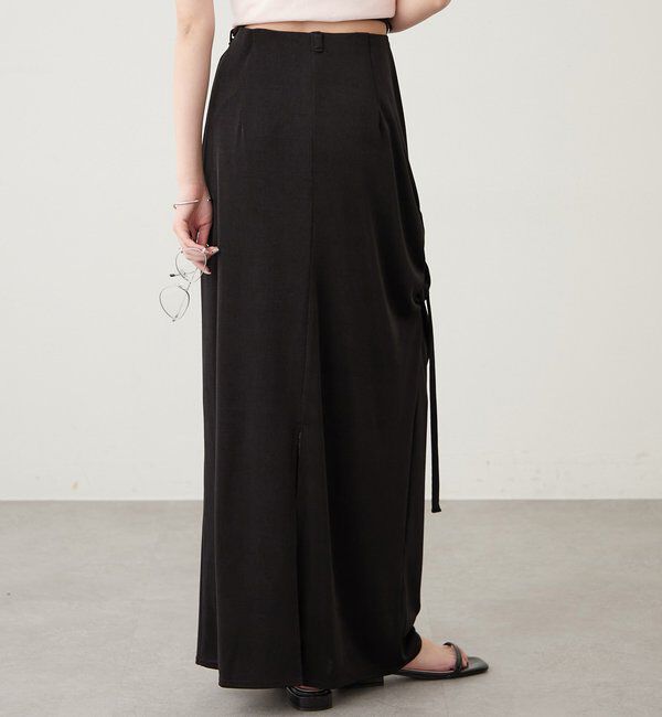  「マルチベルト付きカラーネットスカート」|スカート|