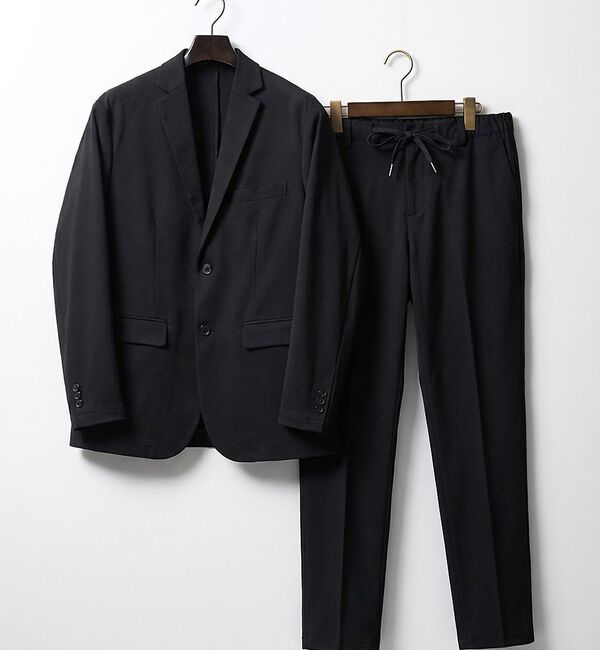 ABAHOUSE「【セットアップ対応】COOL DRY TOUCH ジャケット /接触冷感 /吸水」|テーラードジャケット|